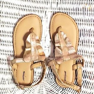 Gold Sandals Size 13